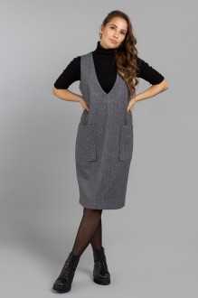 Платье Mirolia 967 серый #1
