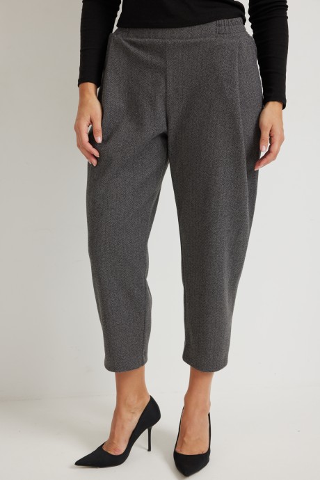 Брюки Mirolia 1275 серая ёлочка размер 46-54 #1