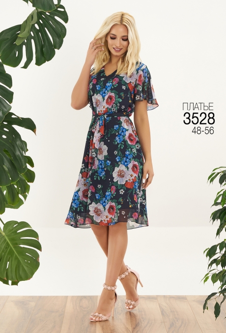 Платье Bazalini 3528 размер 48-56 #1