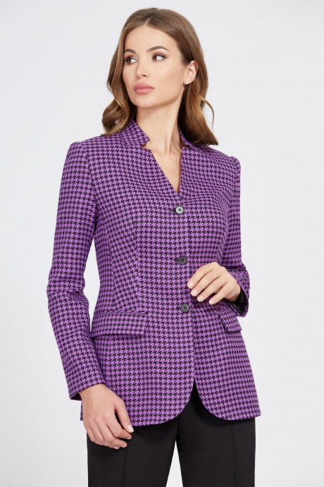 Жакет (пиджак) Bazalini 4489 фиолетовый размер 42-56 #1
