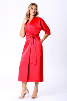Платье Bazalini 5116 красное