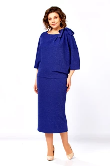 Юбочный костюм Azzara 10026 В двойка василёк