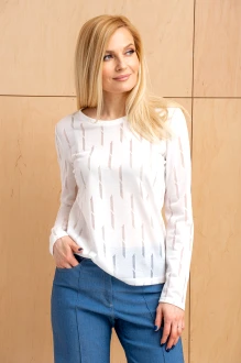 Джемпер (кофта) Azzara 10041 белый