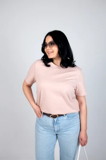 Футболка Купалинка 672008 пудровая