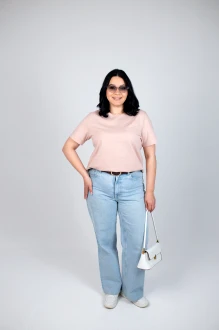 Футболка Купалинка 672008 пудровая