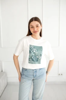 Футболка Купалинка 658780 бежевая