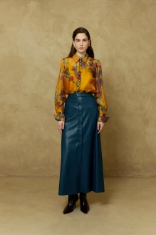 Юбка Elema 4К-775 синий