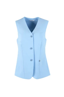 Жилетка Elema 1К-2022 голубой