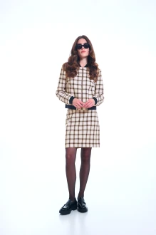 Юбка Elema 4К-2084 клетка