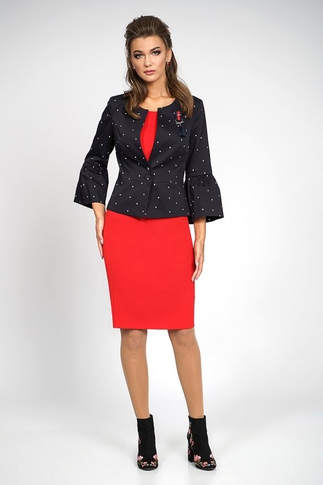 ALANI COLLECTION 760 темно-синий с красным #3