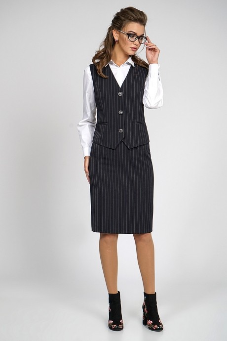 ALANI COLLECTION 763 темно-синяя полоска #3