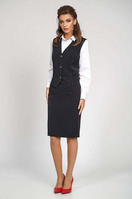 ALANI COLLECTION 763 темно-синяя полоска #5