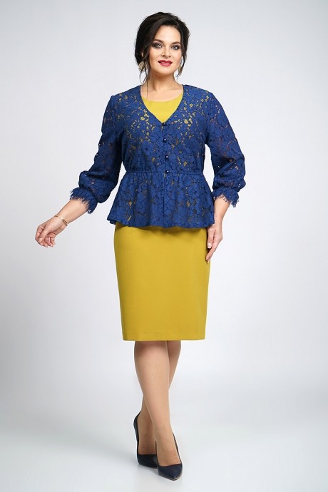 ALANI COLLECTION 827 фисташка+василек #1