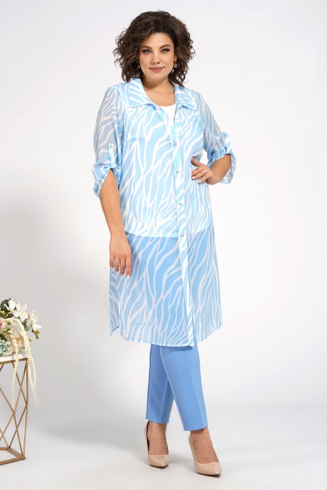 Костюм/комплект ALANI COLLECTION 2087 голубой размер 50-62 #2