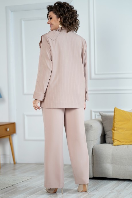 Костюм/комплект ALANI COLLECTION 2017 двойка бежевый размер 44-60 #4
