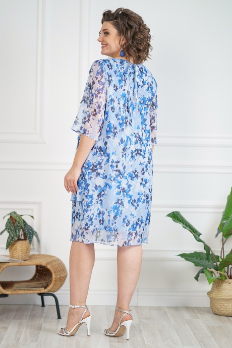 Платье ALANI COLLECTION 2099 василёк размер 52-58 #5