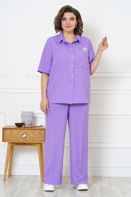 Костюм/комплект ALANI COLLECTION 2118 двойка сирень размер 54-62 #2
