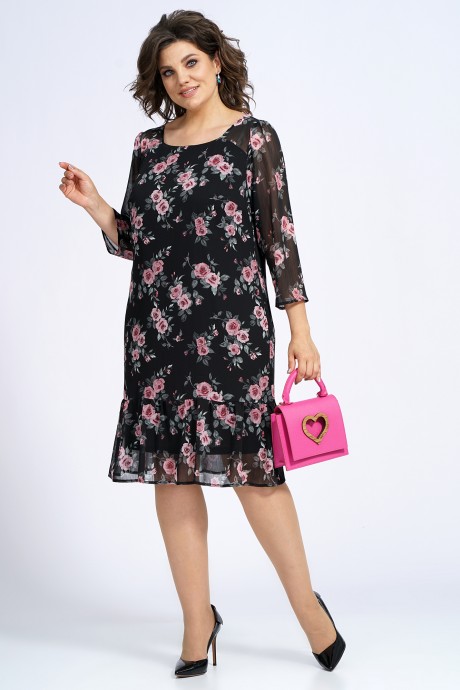 Платье ALANI COLLECTION 2148 розы размер 52-60 #3