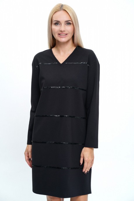 Платье ALANI COLLECTION 2241 черный размер 46-60 #4