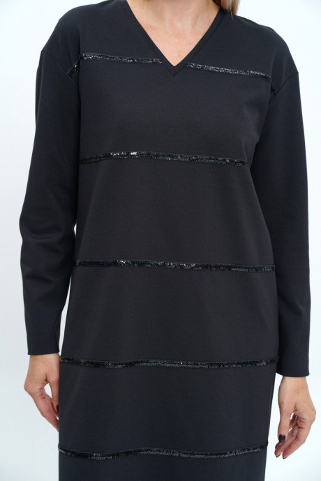 Платье ALANI COLLECTION 2241 черный размер 46-60 #6