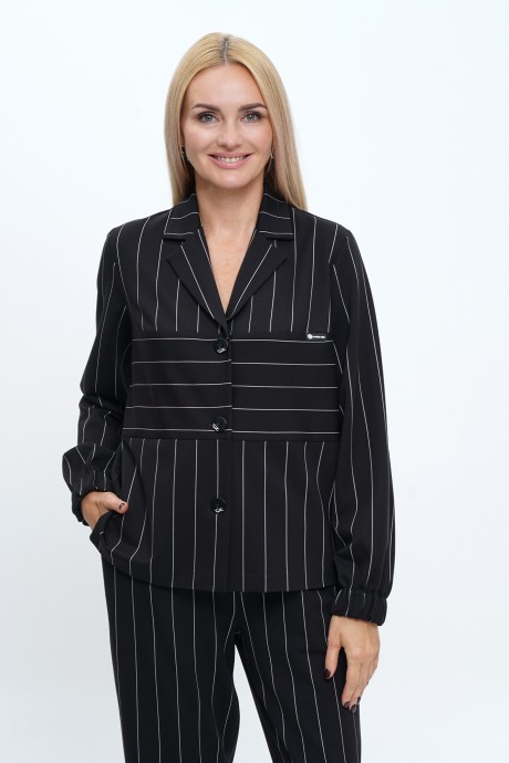 Костюм/комплект ALANI COLLECTION 2242 двойка черный размер 46-52 #4
