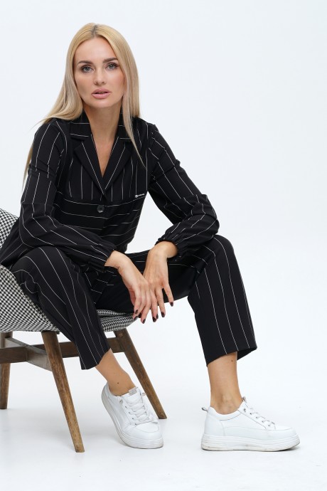 Костюм/комплект ALANI COLLECTION 2242 двойка черный размер 46-52 #8