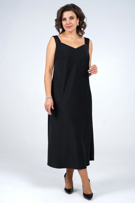 Костюм ALANI COLLECTION 2265 двойка черный, белый размер 54-58 #6