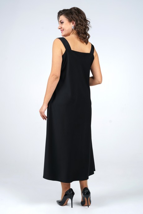 Костюм ALANI COLLECTION 2265 двойка черный, белый размер 54-58 #7