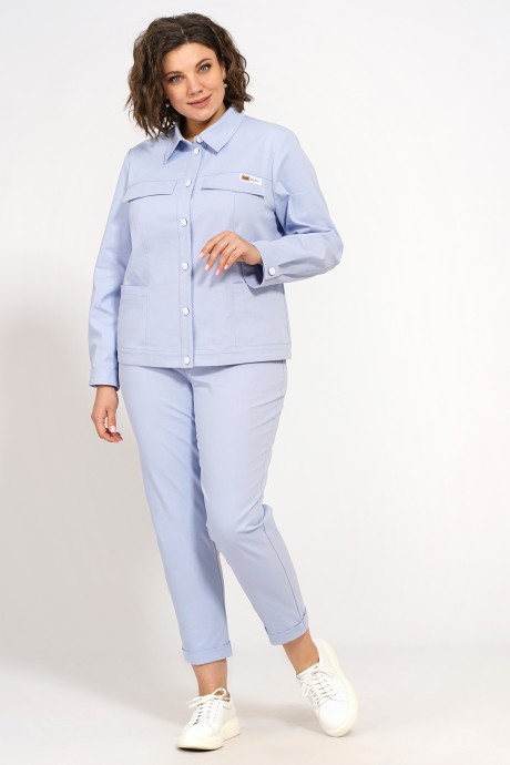 Костюм/комплект ALANI COLLECTION 2338 двойка голубой размер 52-56 #2