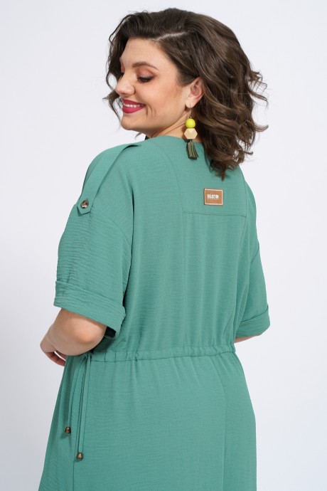 Платье ALANI COLLECTION 2341 бирюза размер 56-64 #8