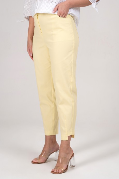 Костюм/комплект ALANI COLLECTION 2348 двойка жёлтый, белый размер 52-56 #8