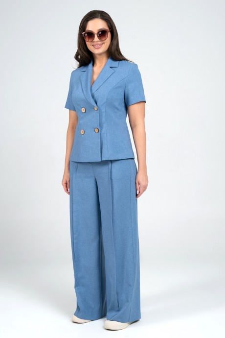 Костюм/комплект ALANI COLLECTION 2344 двойка голубой размер 44-52 #2