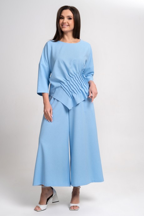 Костюм/комплект ALANI COLLECTION 2311 двойка голубой размер 52-60 #1