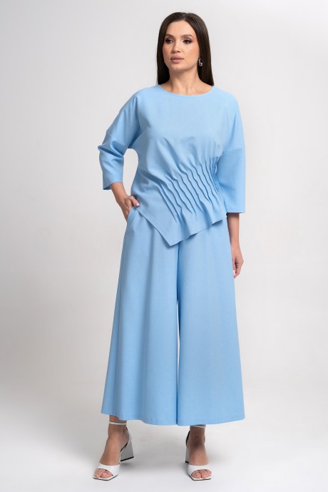Костюм/комплект ALANI COLLECTION 2311 двойка голубой размер 52-60 #3
