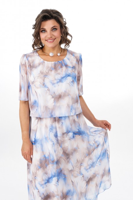 Платье ALANI COLLECTION 2370 мультиколор размер 52-58 #6