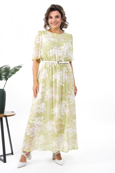 Платье ALANI COLLECTION 2369 жёлтый размер 52-58 #2