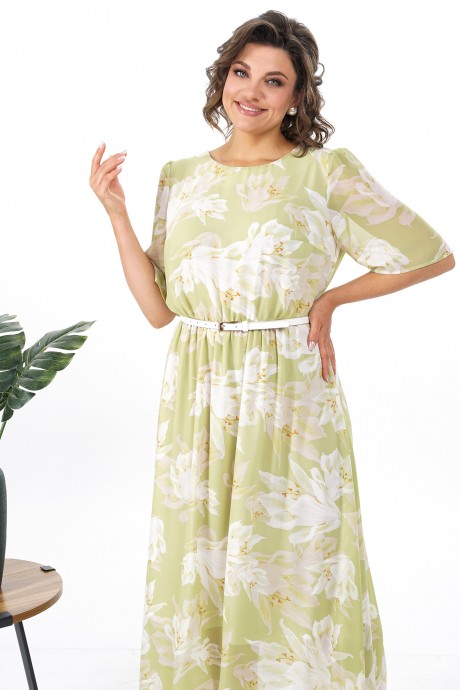 Платье ALANI COLLECTION 2369 жёлтый размер 52-58 #5