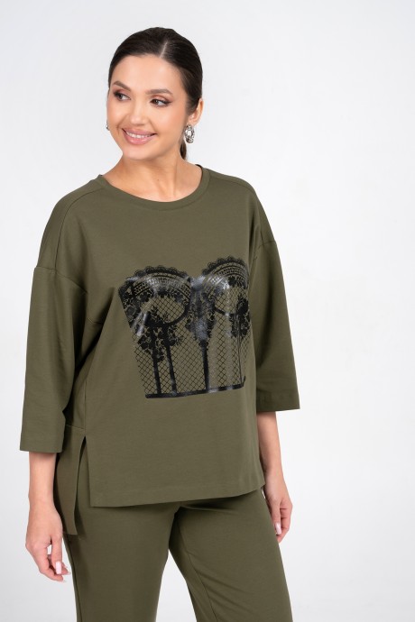 Костюм/комплект ALANI COLLECTION 2330 двойка хаки размер 46-50 #5