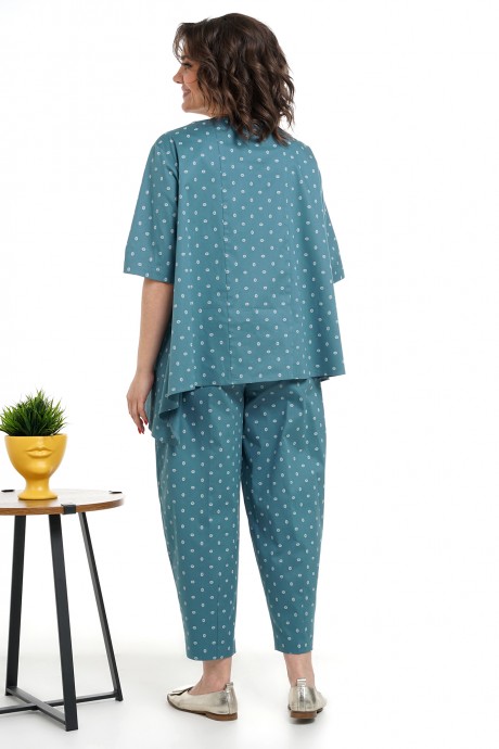 Костюм/комплект ALANI COLLECTION 2319 двойка бирюза размер 52-58 #6