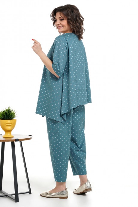 Костюм/комплект ALANI COLLECTION 2319 двойка бирюза размер 52-58 #7
