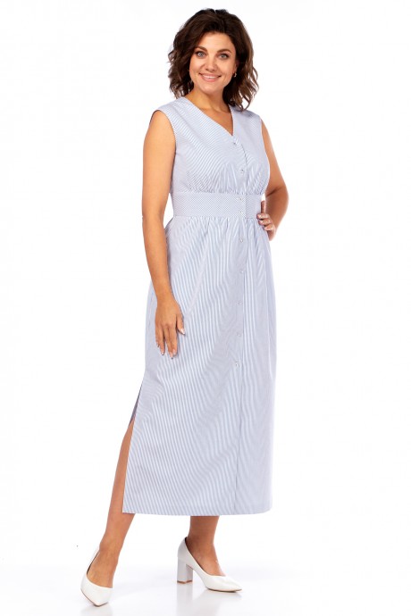 Платье ALANI COLLECTION 2379 полоска размер 42-50 #3