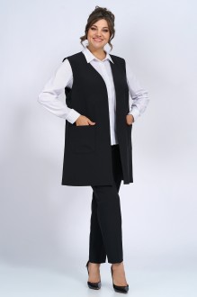Костюм/комплект ALANI COLLECTION 2149 тройка .1 черно-белый #1