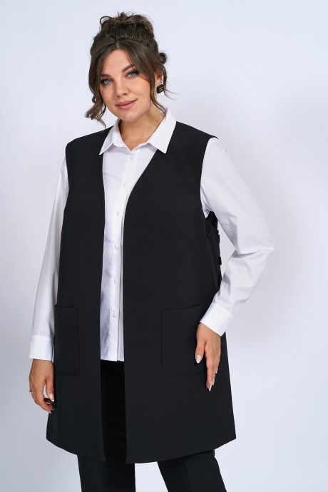 Костюм/комплект ALANI COLLECTION 2149 тройка .1 черно-белый размер 46-50 #5