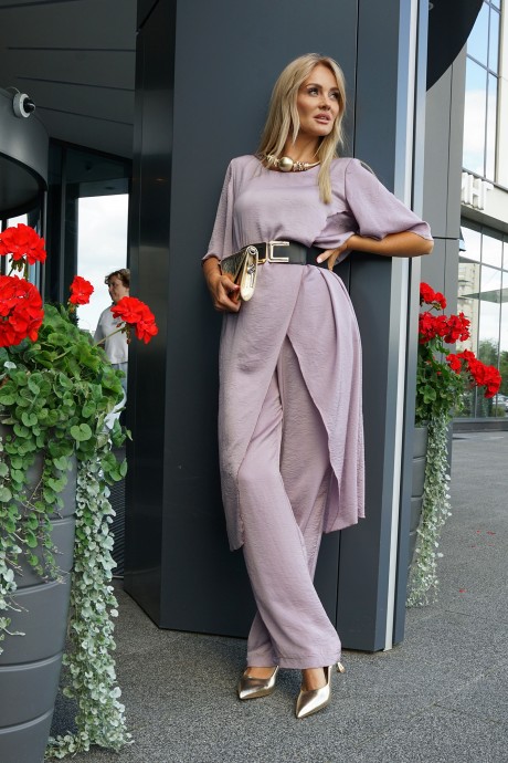 Костюм/комплект ALANI COLLECTION 2430 лаванда размер 46-56 #7