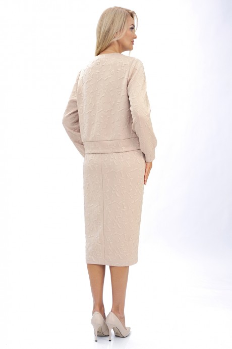 Костюм ALANI COLLECTION 2448 двойка бежевый размер 46-52 #6