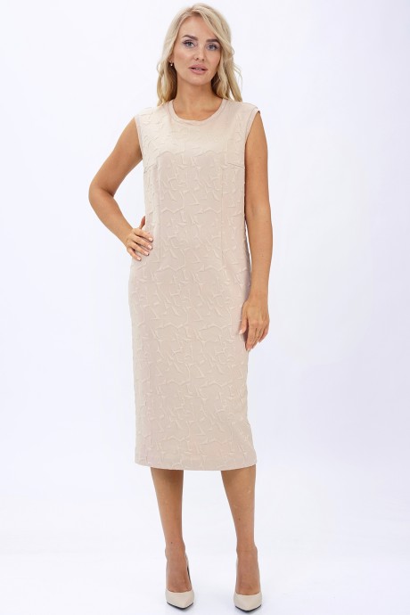 Костюм ALANI COLLECTION 2448 двойка бежевый размер 46-52 #7