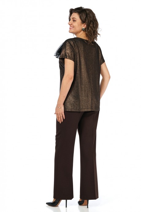 Костюм/комплект ALANI COLLECTION 2469 двойка коричневый размер 48-60 #7