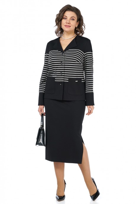 Костюм/комплект ALANI COLLECTION 2465 двойка черный размер 52-58 #7