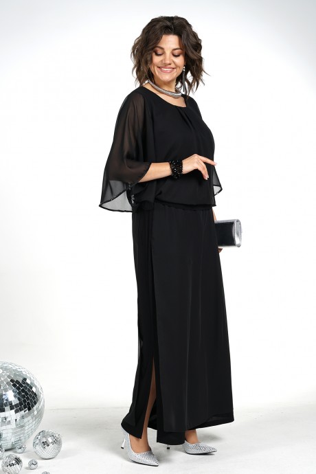 Костюм/комплект ALANI COLLECTION 2473 двойка черный размер 48-56 #2