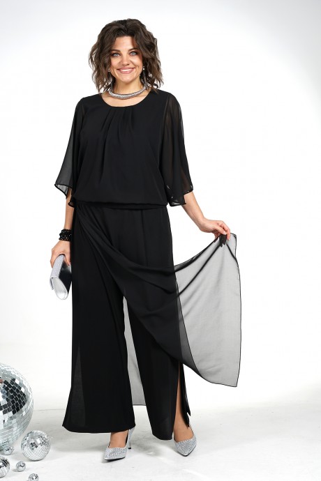 Костюм/комплект ALANI COLLECTION 2473 двойка черный размер 48-56 #3